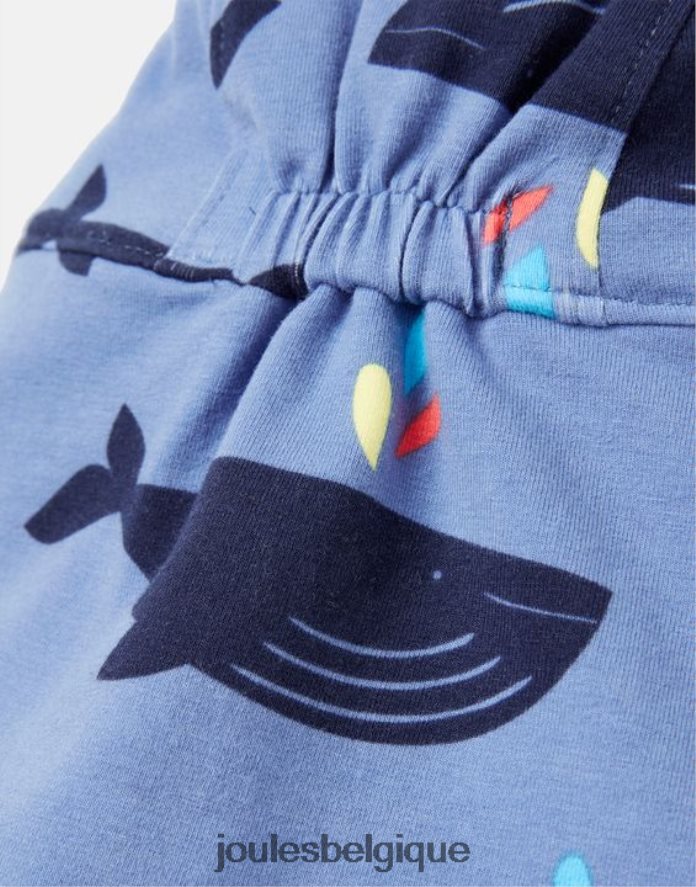 baleine bleue bonnet jersey protège-cou sonny 0-4 ans bébés accessoires Joules ND0H6T397