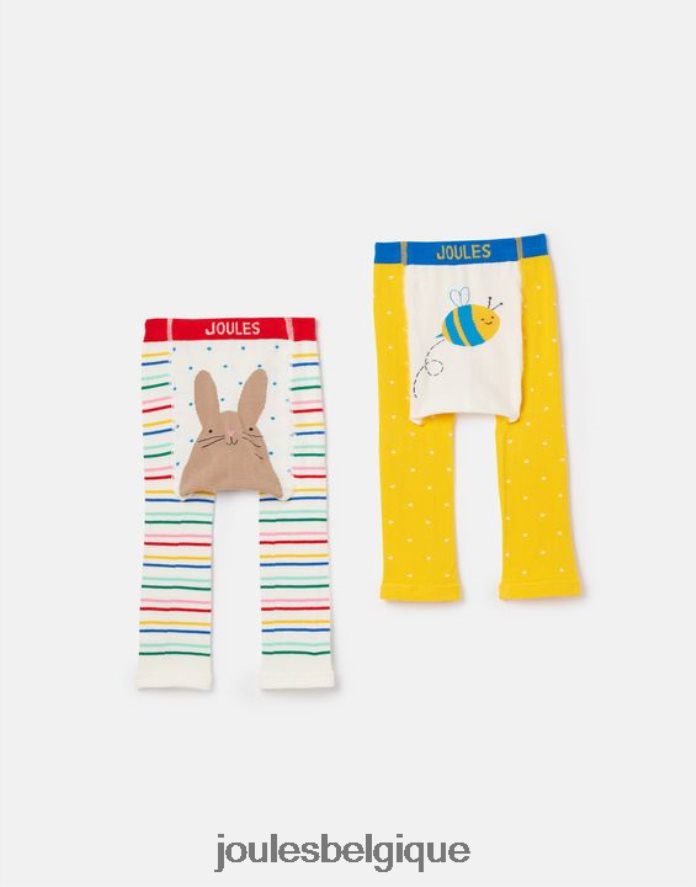 lapin abeille animé - lot de 2 leggings à personnages bébés vêtements Joules ND0H6T407