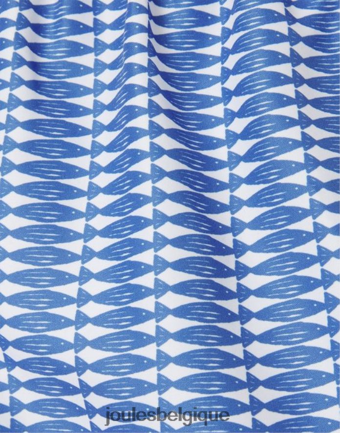 poisson bleu short de bain imprimé océan 2-12 ans bébés vêtements Joules ND0H6T356