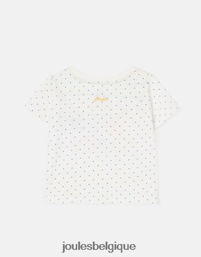 abeille tache blanche t-shirt tate artwork 0-3 ans bébés vêtements Joules ND0H6T422
