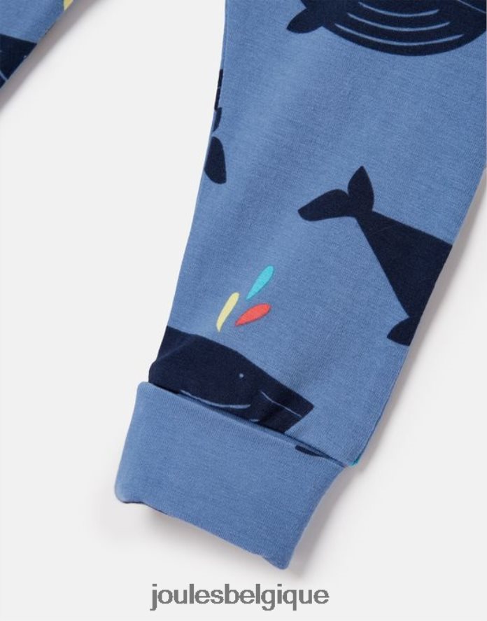 baleine bleue legging en coton biologique Payton 0-3 ans garçons vêtements Joules ND0H6T396