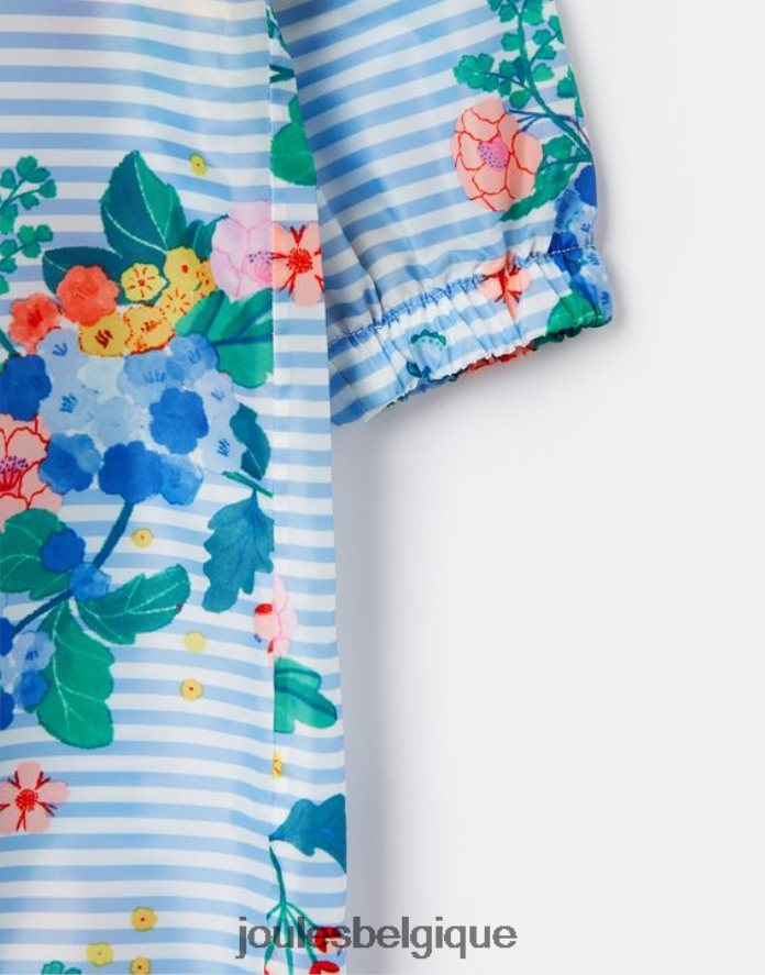 floral à rayures bleues combinaison imperméable flaque d'eau 3 mois-3 ans bébés vêtements Joules ND0H6T414