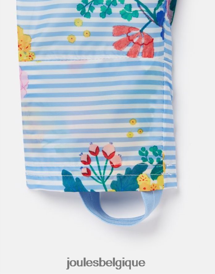 floral à rayures bleues combinaison imperméable flaque d'eau 3 mois-3 ans bébés vêtements Joules ND0H6T414