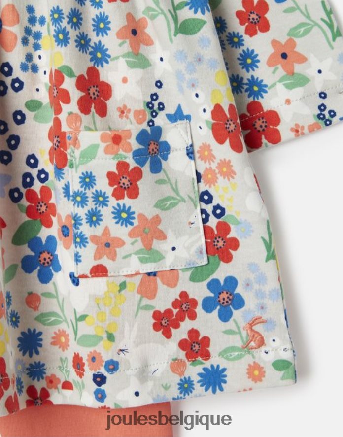lapin gris ensemble robe et legging christina 0-3 ans filles vêtements Joules ND0H6T418