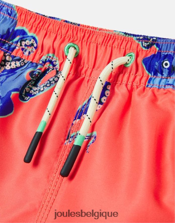 poulpe orange short de bain imprimé océan 2-12 ans bébés vêtements Joules ND0H6T369