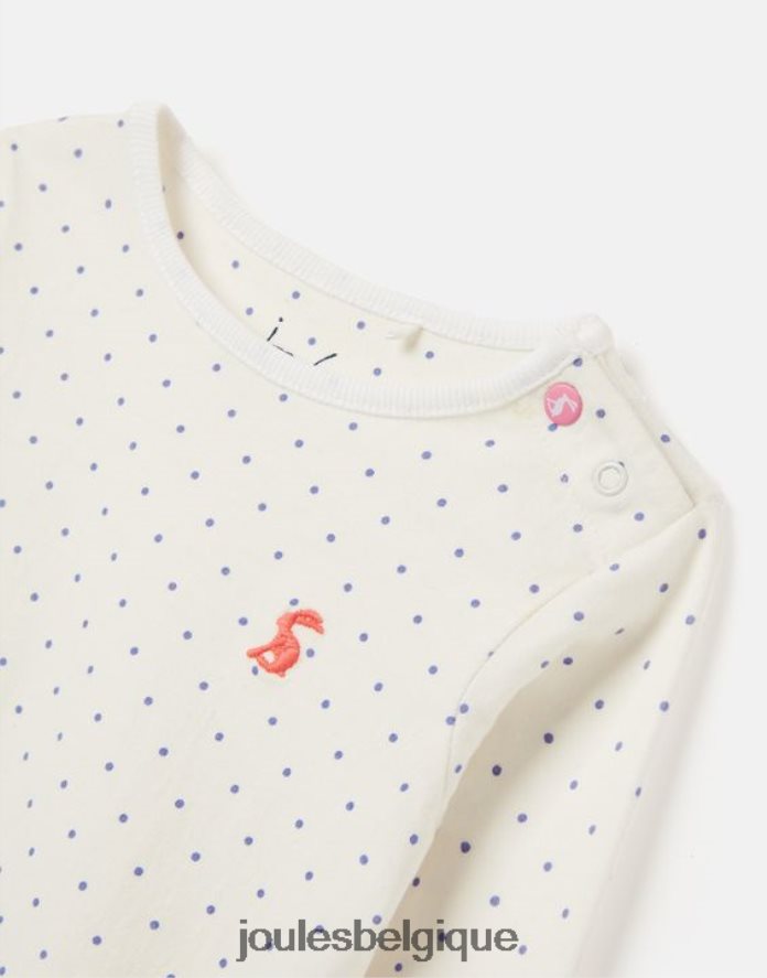 rayure tachetée olive lot de deux bodys 0-9 mois bébés vêtements Joules ND0H6T416