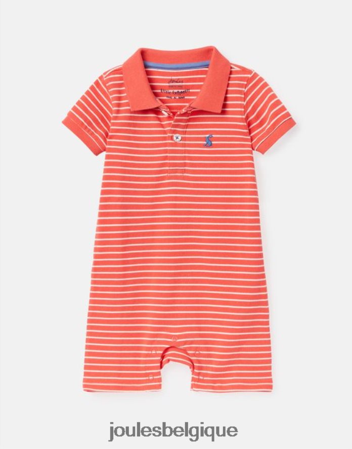 rose clair barboteuse polo filbert 0-24 mois bébés vêtements Joules ND0H6T406
