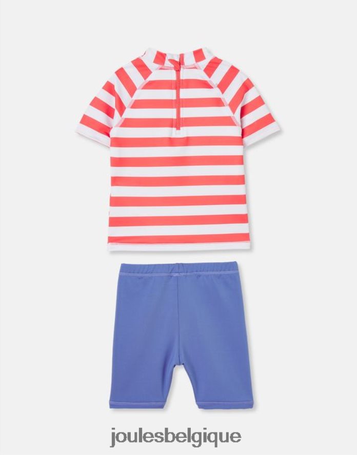 bande de poulpe orange ensemble de plongée avec gilet anti-éruption artistique 0-3 ans bébés vêtements Joules ND0H6T434