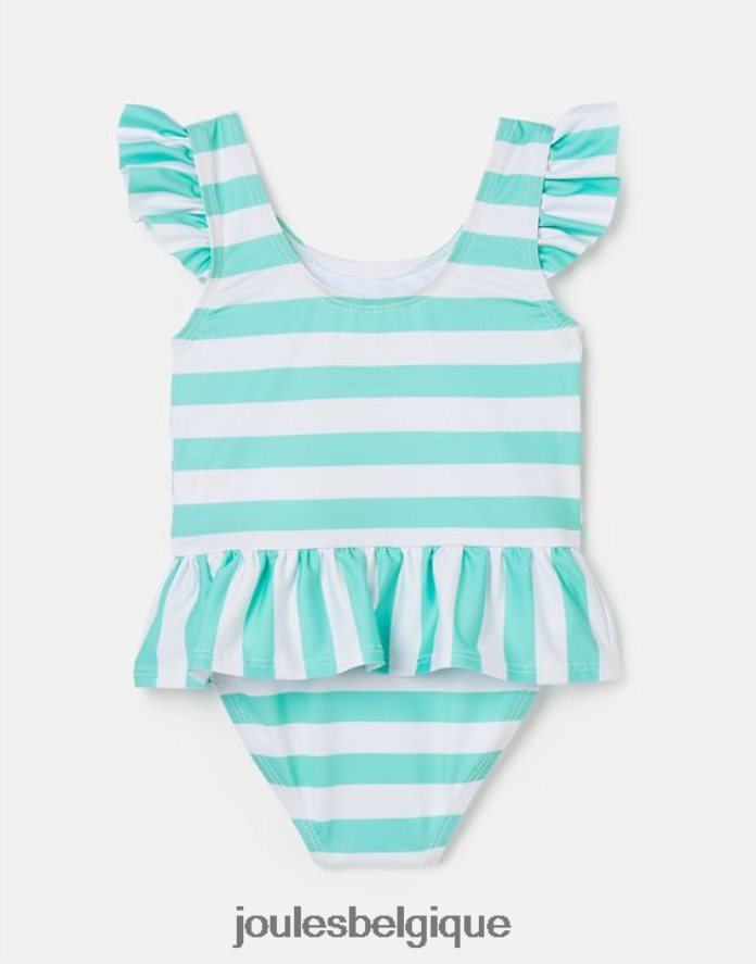 chat à rayures aquatiques maillot de bain frillwell 0-3 ans bébés vêtements Joules ND0H6T420