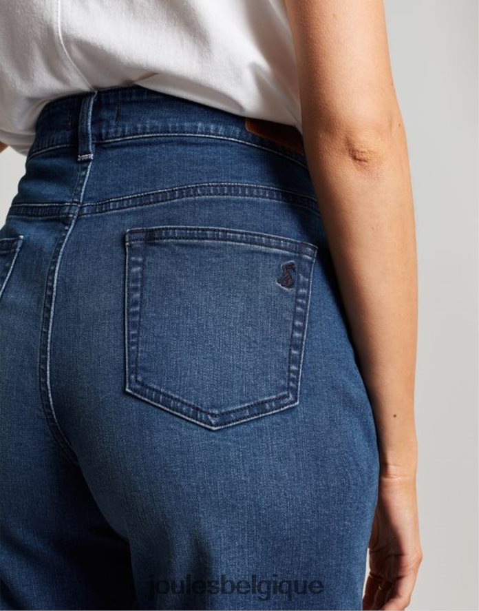indigo moyen short long en jean shirley femmes vêtements Joules ND0H6T73