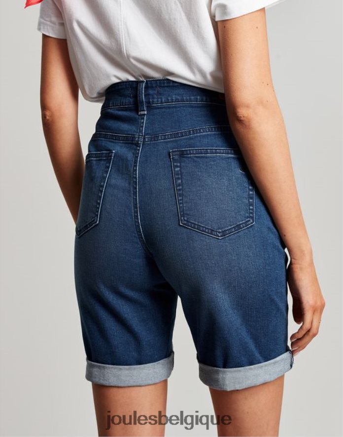 indigo moyen short long en jean shirley femmes vêtements Joules ND0H6T73