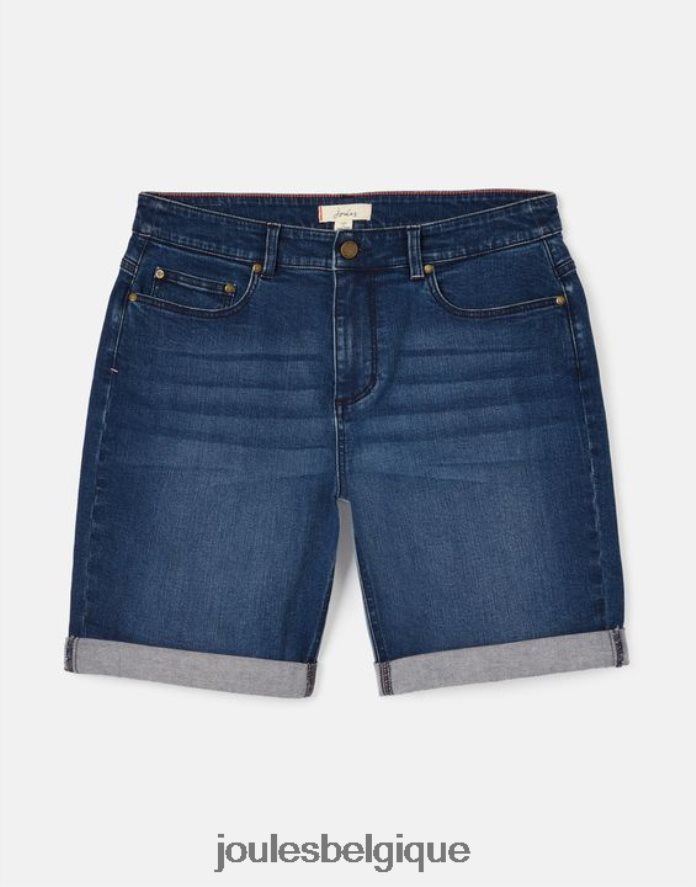 indigo moyen short long en jean shirley femmes vêtements Joules ND0H6T73