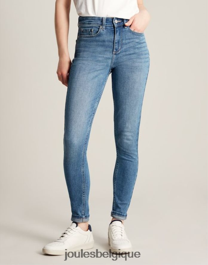 jean léger monroe - jean skinny stretch taille haute femmes vêtements Joules ND0H6T1