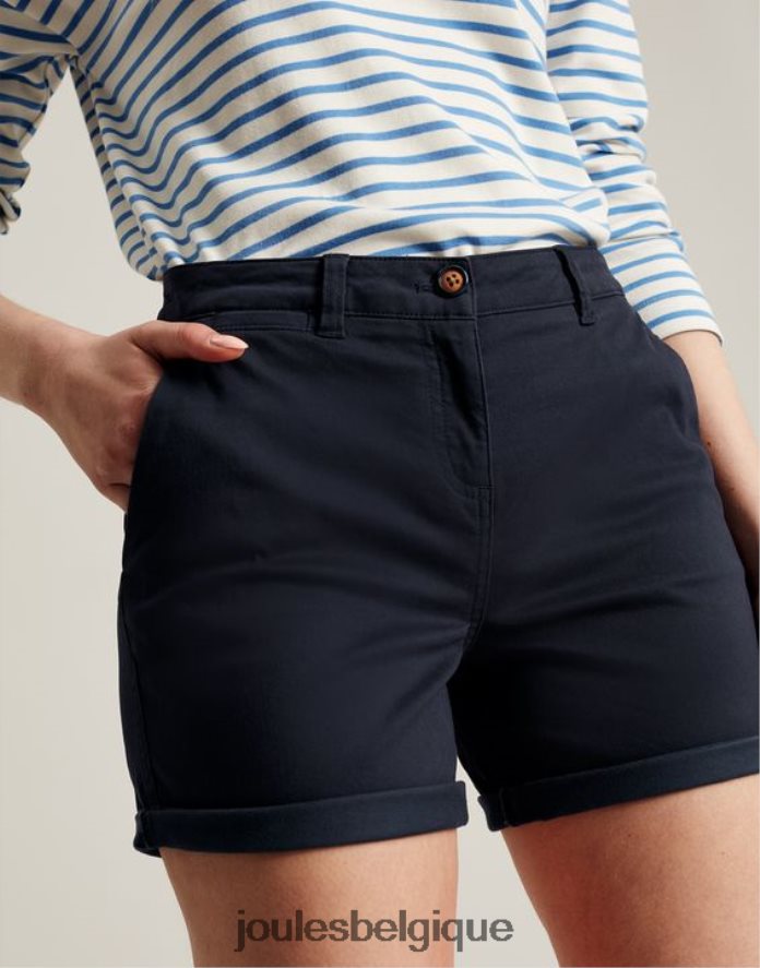 marine française short chino mi-long croisière femmes vêtements Joules ND0H6T46