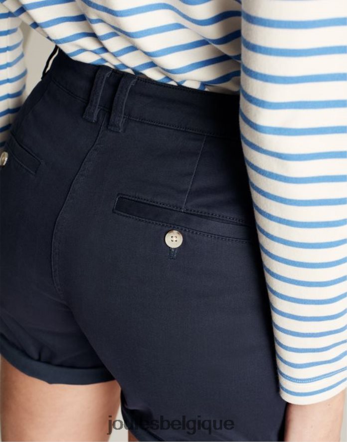marine française short chino mi-long croisière femmes vêtements Joules ND0H6T46