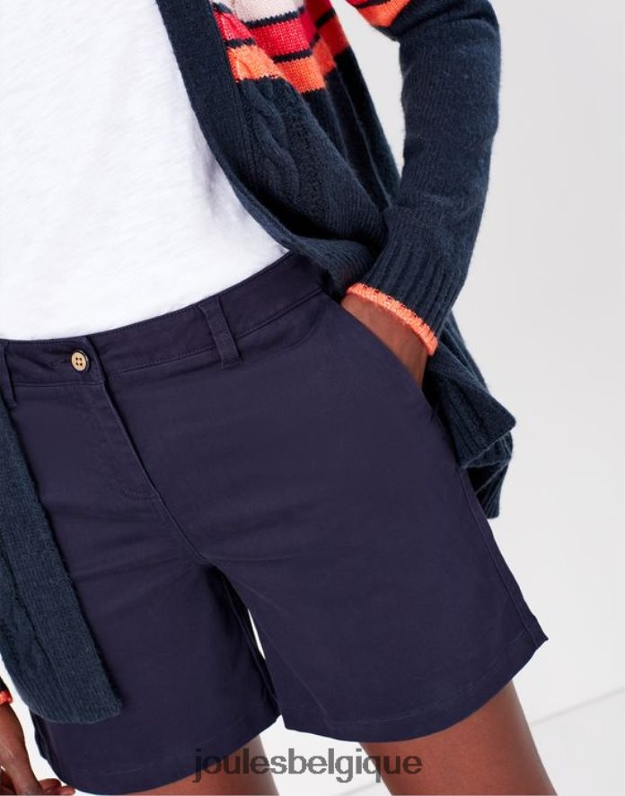 marine française short chino mi-long croisière femmes vêtements Joules ND0H6T82