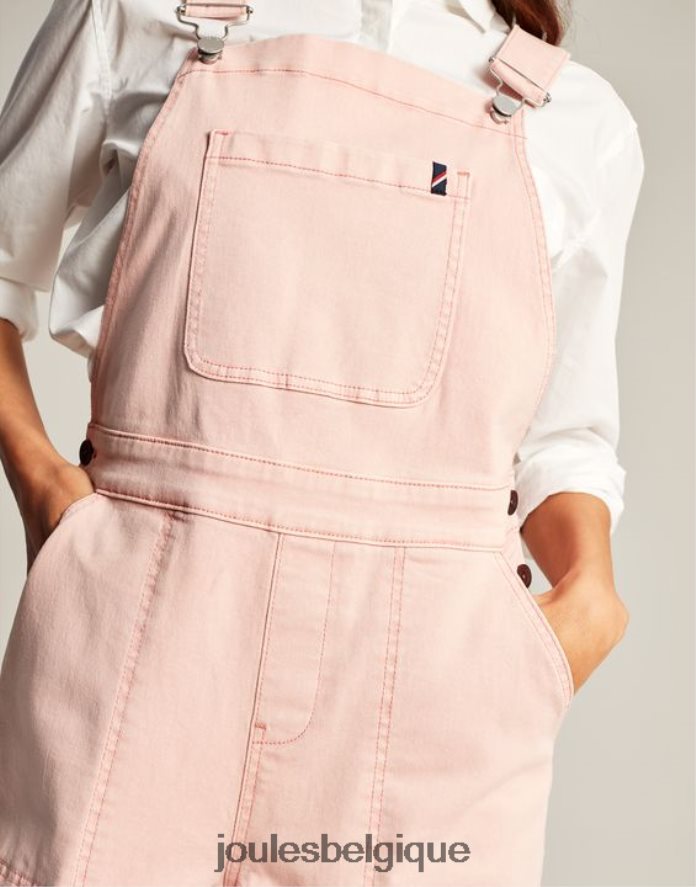 rose salopette en jean rampling femmes vêtements Joules ND0H6T109