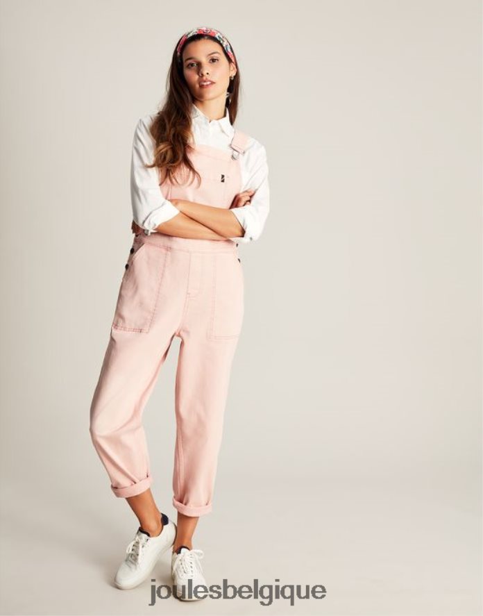 rose salopette en jean rampling femmes vêtements Joules ND0H6T109
