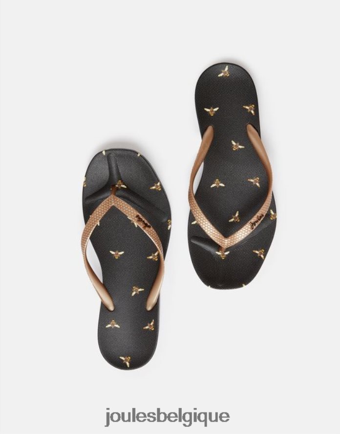 abeille noire tongs sunvale femmes chaussure Joules ND0H6T151