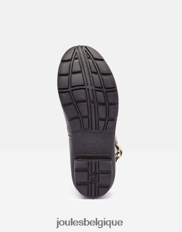 abeilles noires métalliques bottes de pluie mi-hautes imprimées Molly femmes chaussure Joules ND0H6T6