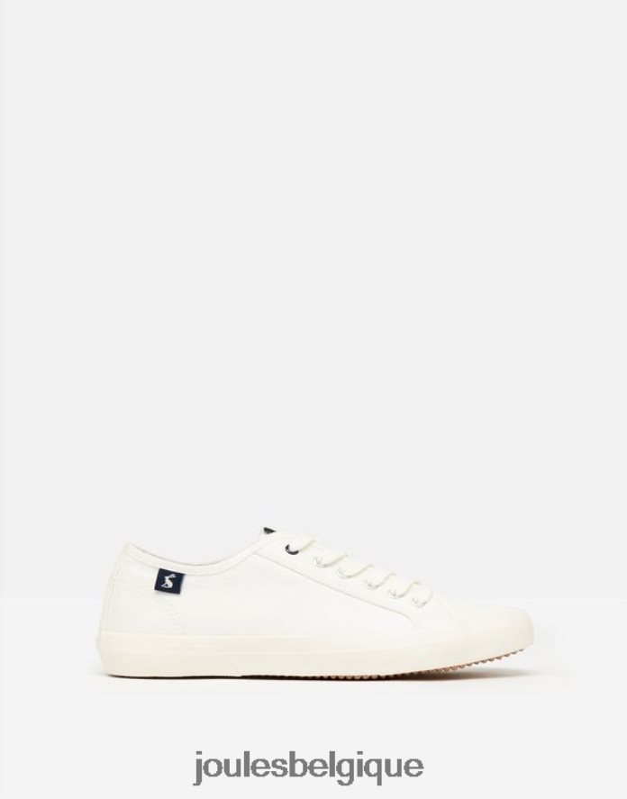 blanc baskets à escarpins Coast bio femmes chaussure Joules ND0H6T141