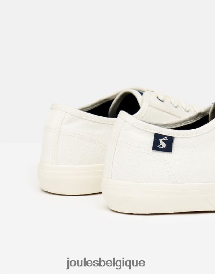 blanc baskets à escarpins Coast bio femmes chaussure Joules ND0H6T141