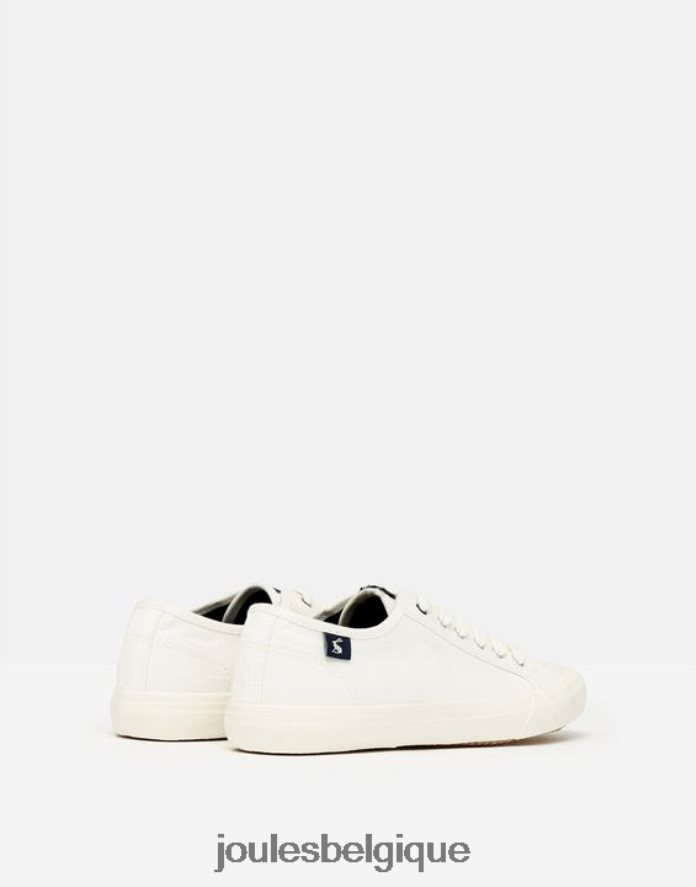 blanc baskets à escarpins Coast bio femmes chaussure Joules ND0H6T141
