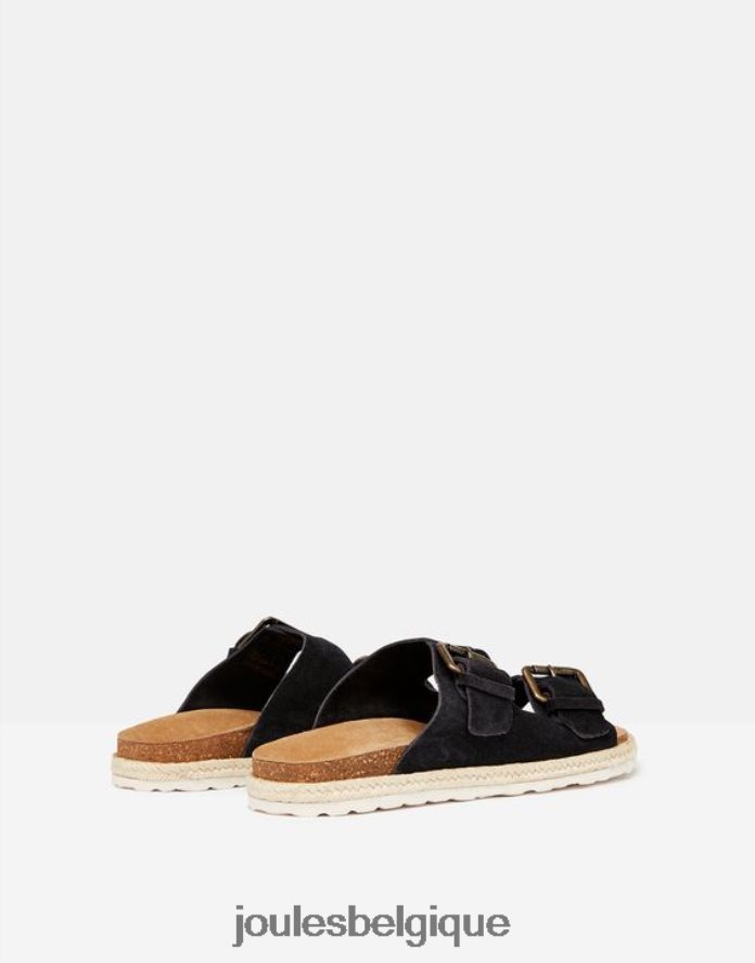 caban marine claquettes à boucle en daim Lucinda femmes chaussure Joules ND0H6T142