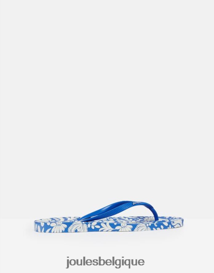 mosaïque indienne bleue tongs sunvale femmes chaussure Joules ND0H6T152