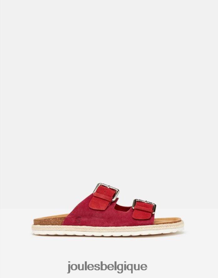 rose multicolore claquettes à boucle en daim Lucinda femmes chaussure Joules ND0H6T143
