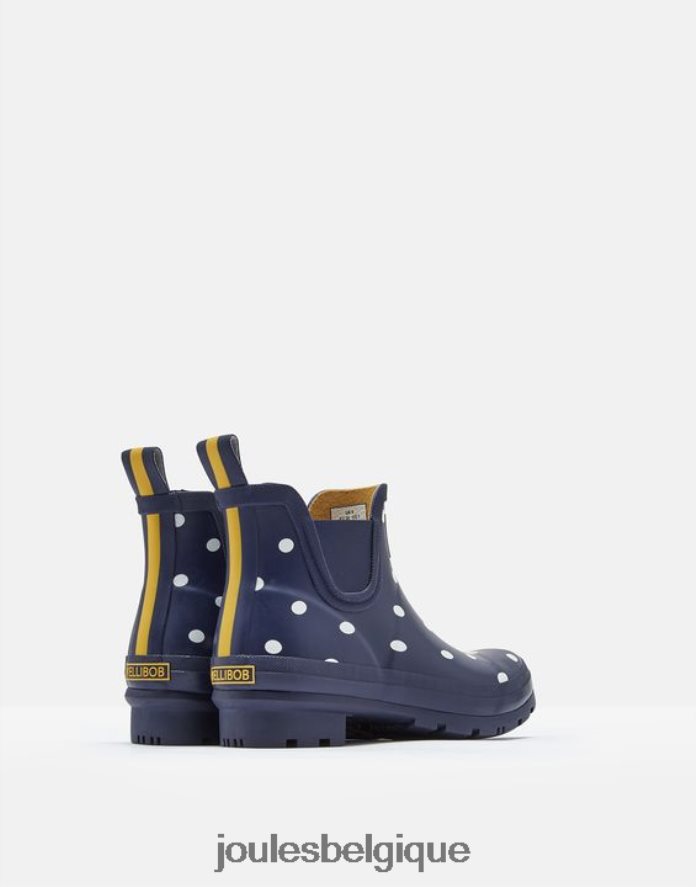 spot de la marine française bottes de pluie courtes imprimées femmes chaussure Joules ND0H6T146