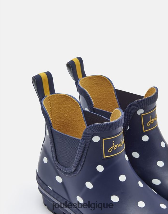 spot de la marine française bottes de pluie courtes imprimées femmes chaussure Joules ND0H6T146