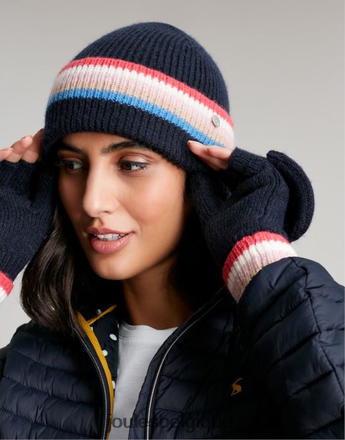 marine française bonnet tricoté Vera femmes accessoires Joules ND0H6T161