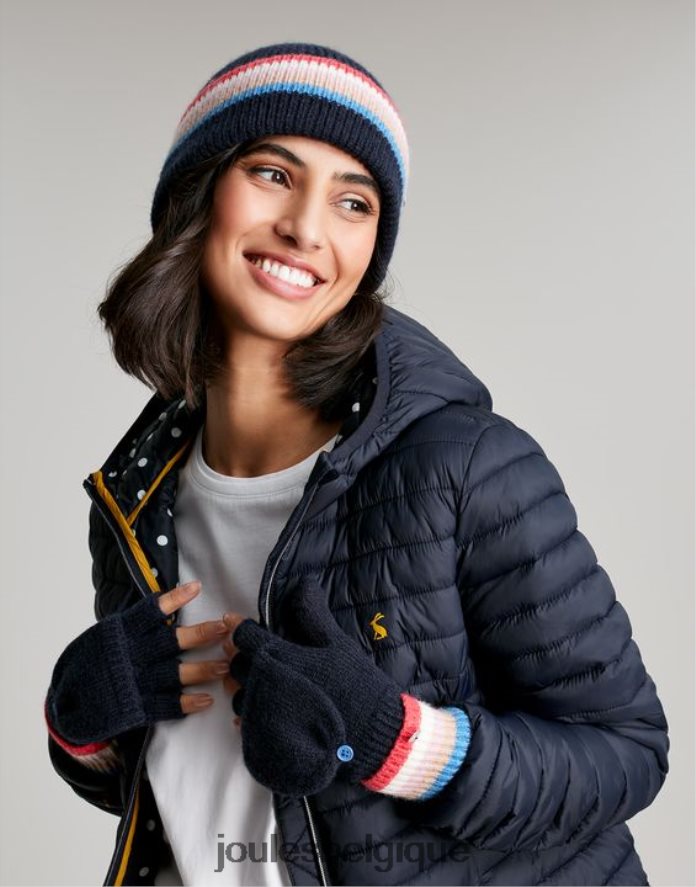 marine française bonnet tricoté Vera femmes accessoires Joules ND0H6T161