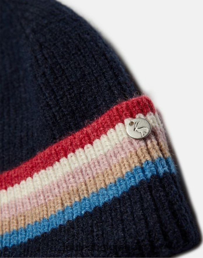 marine française bonnet tricoté Vera femmes accessoires Joules ND0H6T161