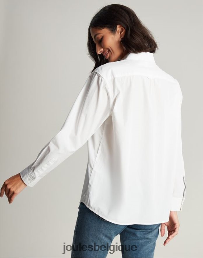 crème amilla - chemise à épaules tombantes femmes vêtements Joules ND0H6T9