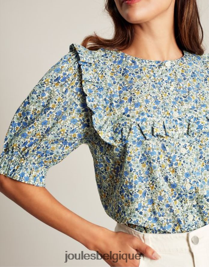 ditsy chemisier boutonné clarabelle femmes vêtements Joules ND0H6T99