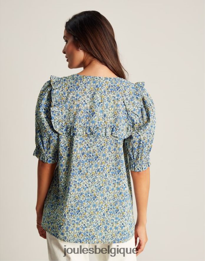 ditsy chemisier boutonné clarabelle femmes vêtements Joules ND0H6T99