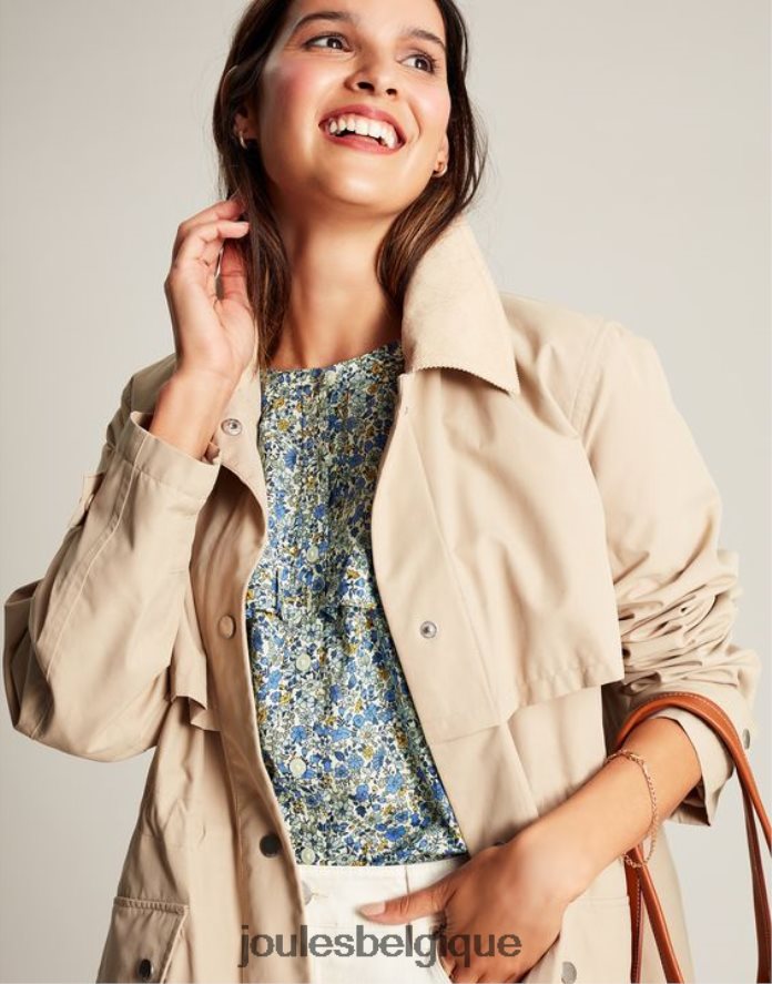 ditsy chemisier boutonné clarabelle femmes vêtements Joules ND0H6T99