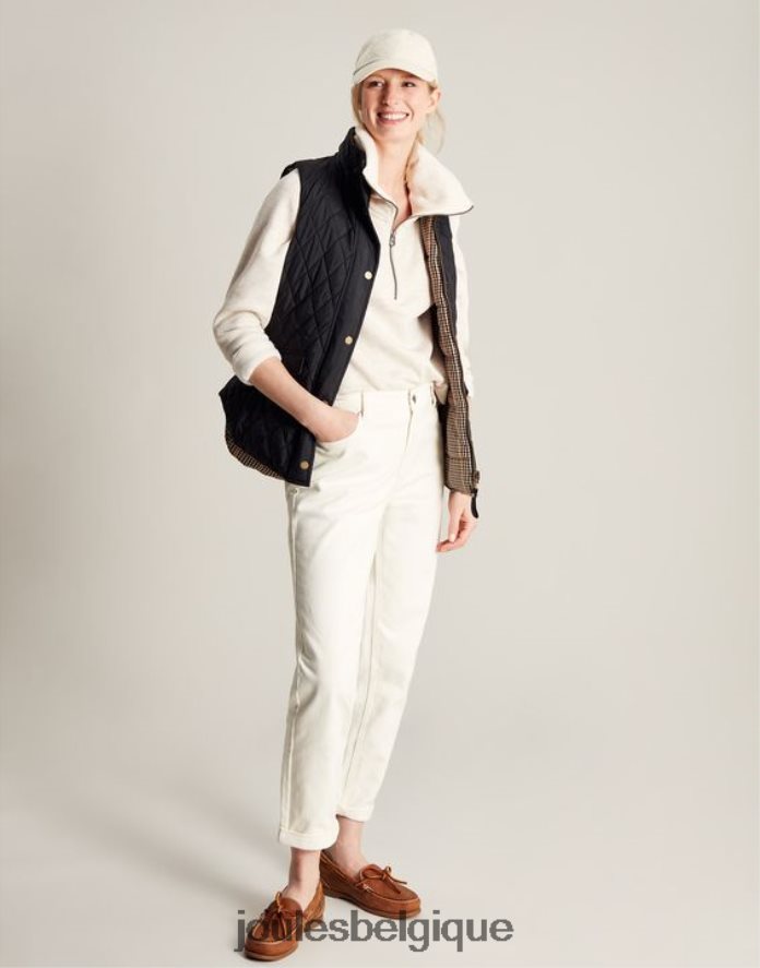 noir gilet réversible atwell à courtepointe en diamant femmes vêtements Joules ND0H6T50