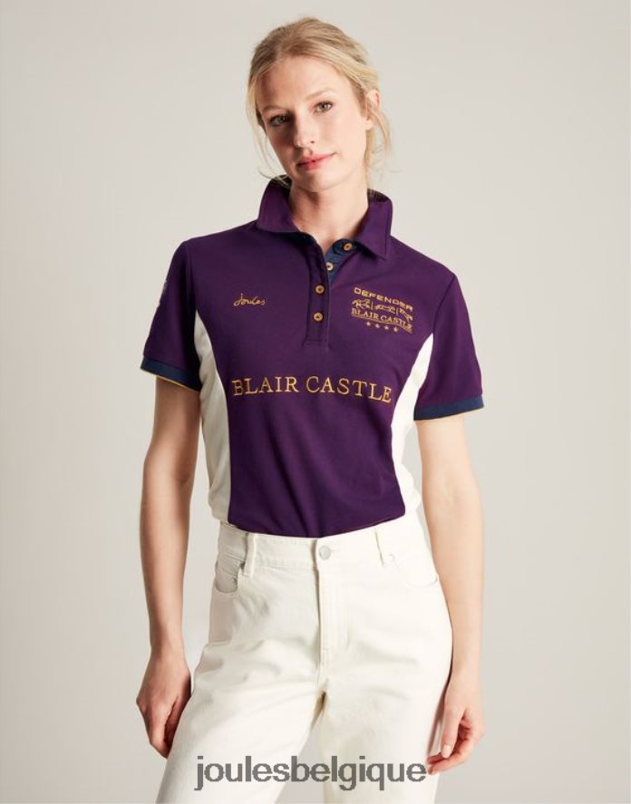 baie violette polo blair femmes vêtements Joules ND0H6T127