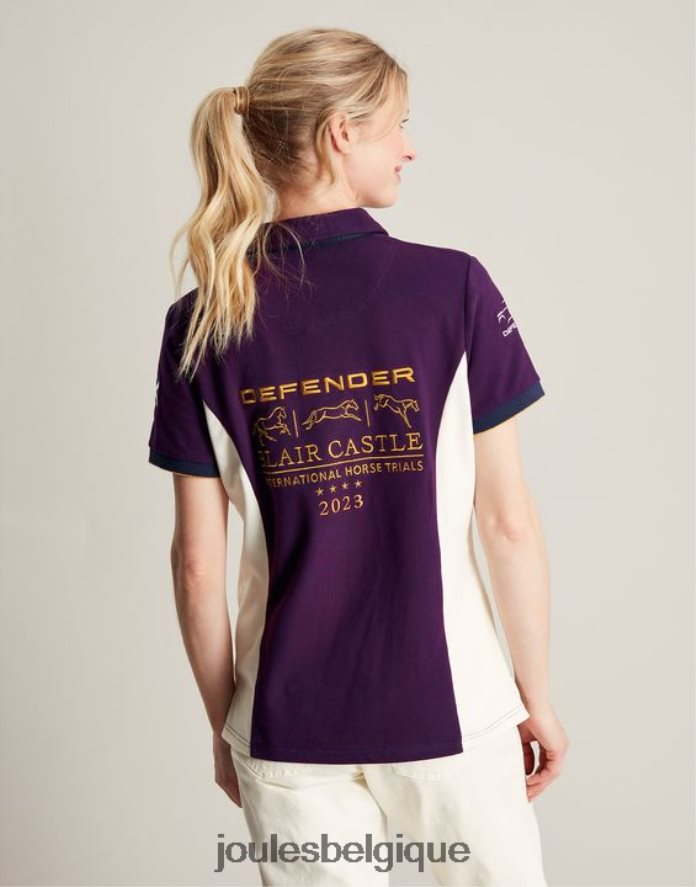 baie violette polo blair femmes vêtements Joules ND0H6T127