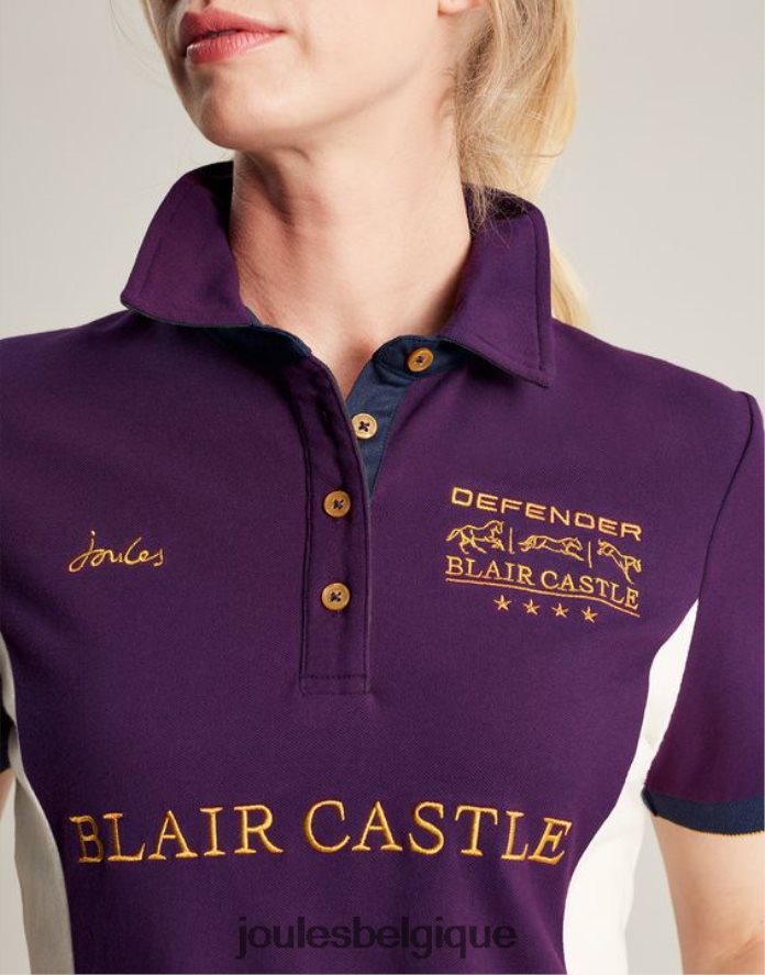 baie violette polo blair femmes vêtements Joules ND0H6T127
