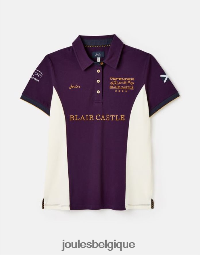 baie violette polo blair femmes vêtements Joules ND0H6T127