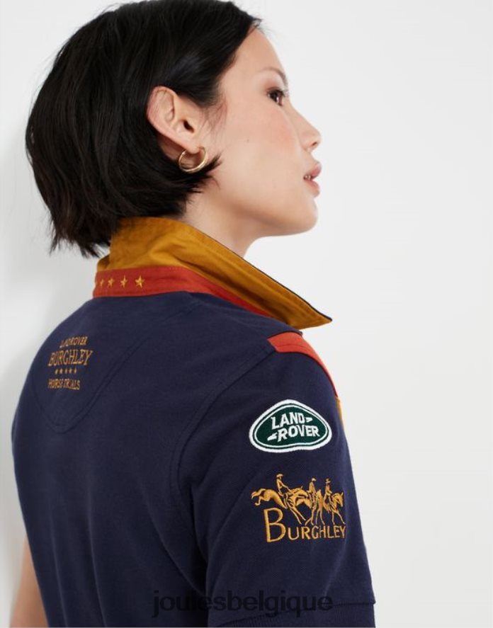 marine française polo burghley 2022 femmes vêtements Joules ND0H6T135