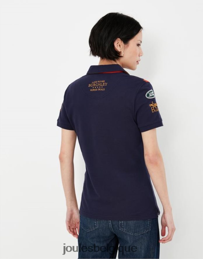 marine française polo burghley 2022 femmes vêtements Joules ND0H6T135