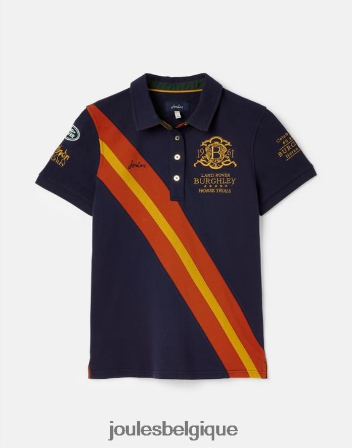 marine française polo burghley 2022 femmes vêtements Joules ND0H6T135