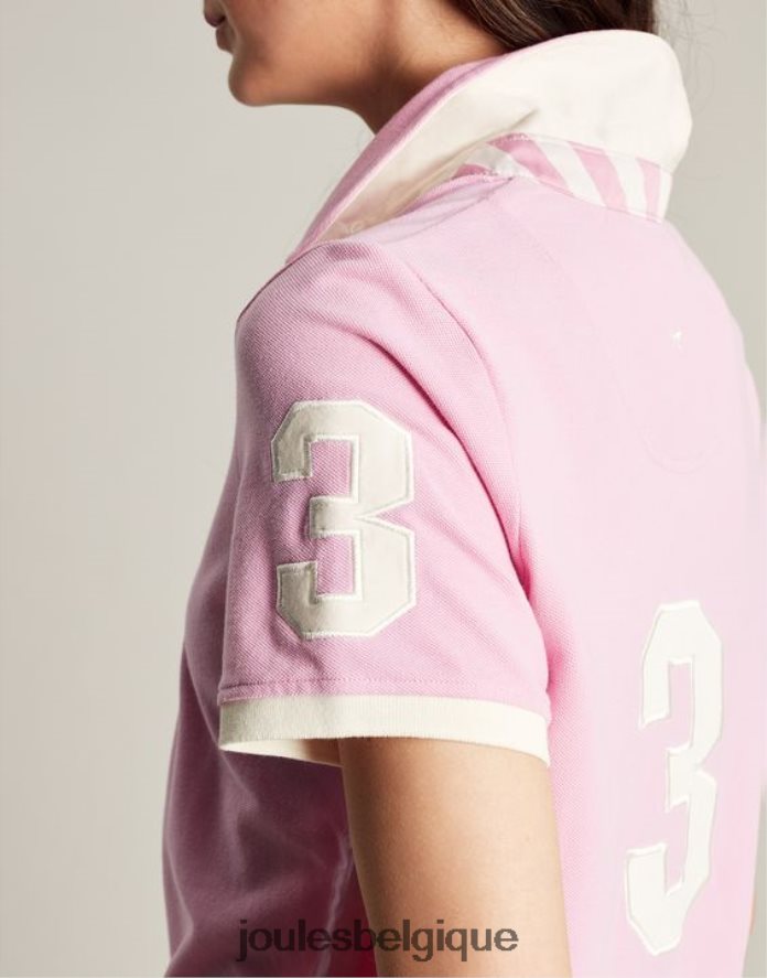 rose clair polo beaufort femmes vêtements Joules ND0H6T72