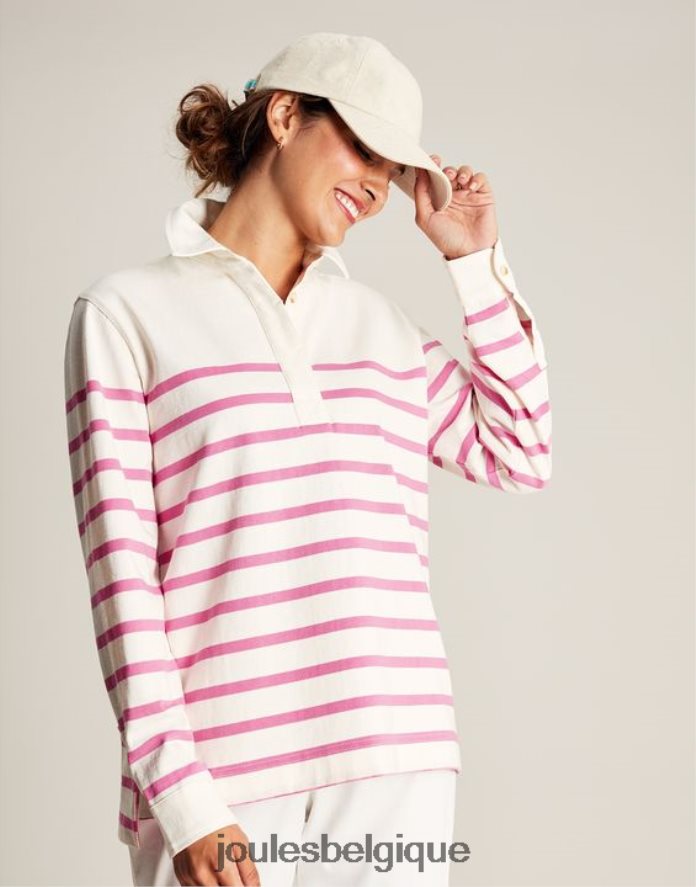 bande rose chemise de pont ottilie femmes vêtements Joules ND0H6T31