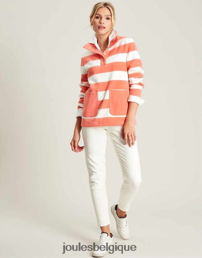 bande rose sweat-shirt serena femmes vêtements Joules ND0H6T25